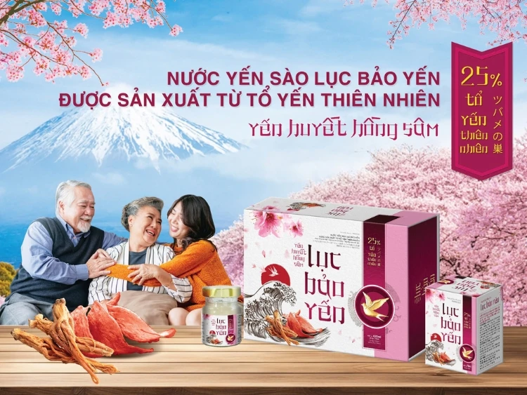 Yến huyết Hồng Sâm